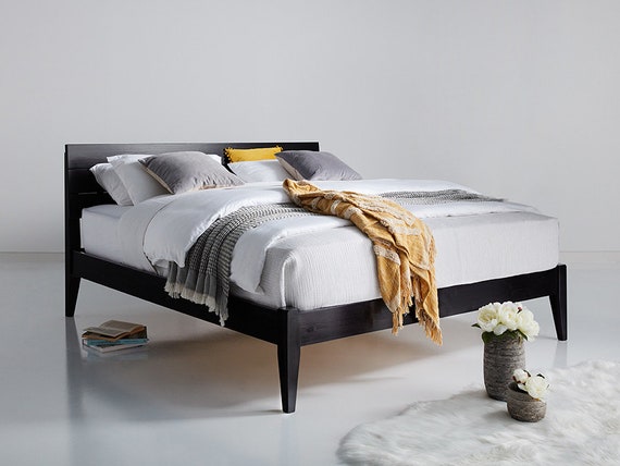 Tapered leg bed frame deals