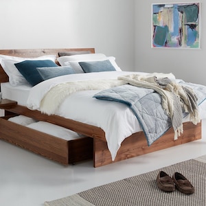 Japanese Wooden Bed Frame by Get Laid Beds