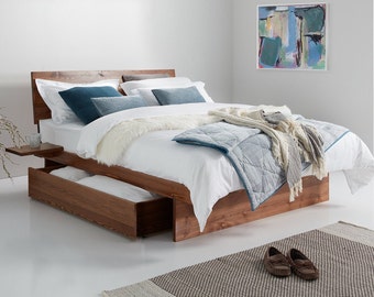 Japanese Wooden Bed Frame by Get Laid Beds