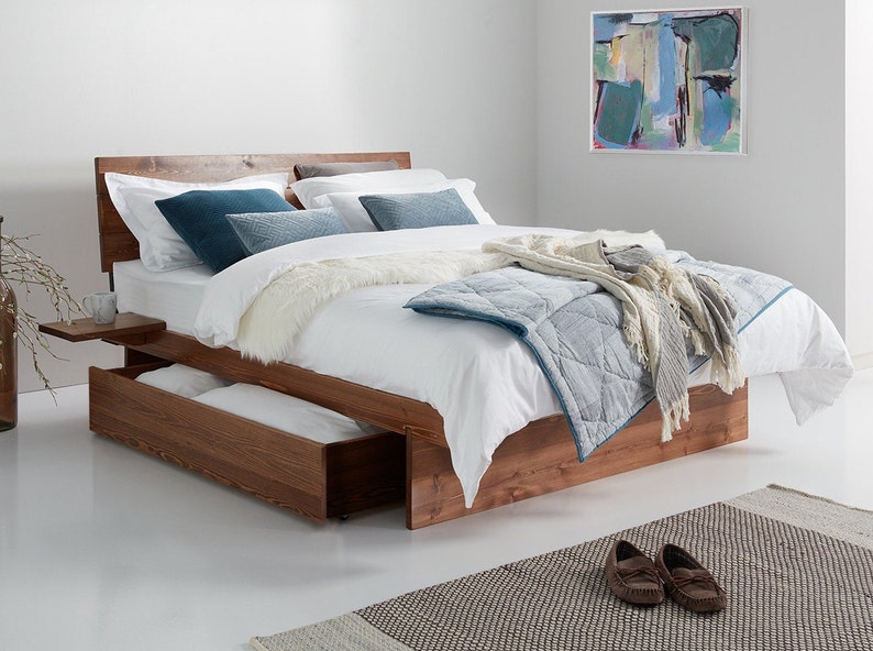 Japanese Wooden Bed Frame by Get Laid Beds Etsy