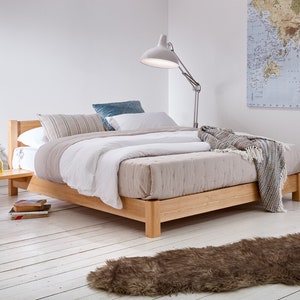 Low Oriental Space Saver Wooden Bed Frame by Get Laid Beds