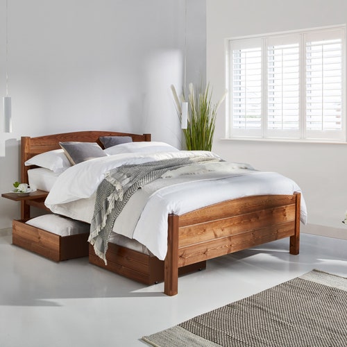 Low Fuji Attic Platform Wooden Bed Frame by Get Laid Beds Etsy