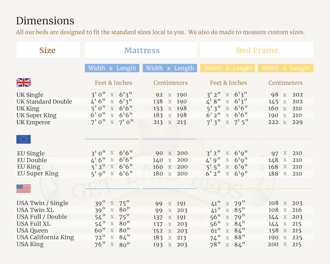 Low Tokyo Wooden Bed Frame by Get Laid Beds Etsy