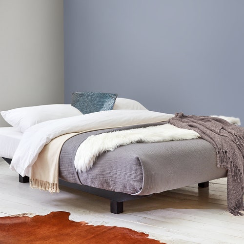 Floating Wooden Bed Frame by Get Laid Beds Etsy