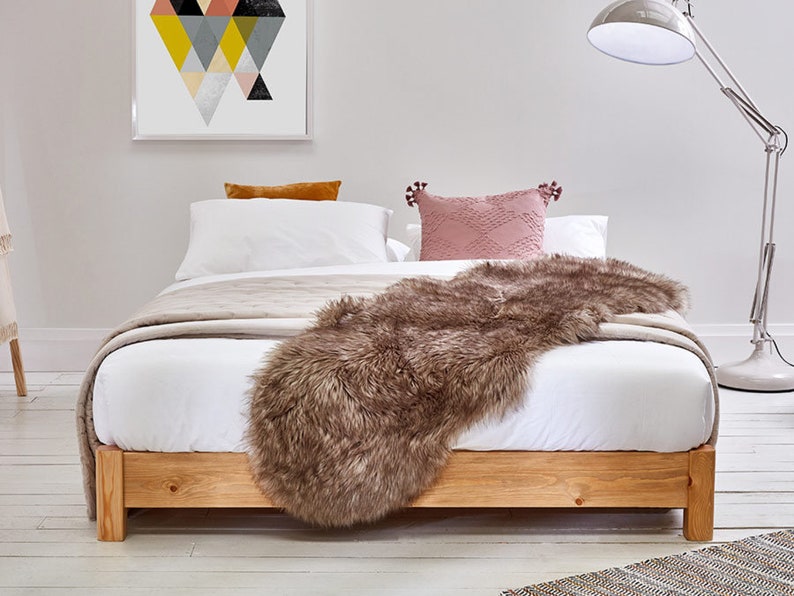 Low Platform space Saver Wooden Bed Frame by Get Laid Beds Etsy Canada