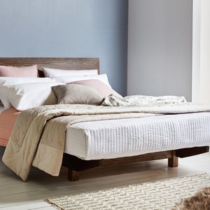 Floating Wooden Bed Frame by Get Laid Beds image 1