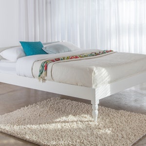 White Knight (Turned Leg Option) Wooden Bed Frame by Get Laid Beds
