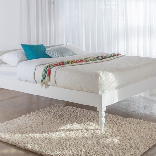 Low Fuji Attic Platform Wooden Bed Frame by Get Laid Beds Etsy