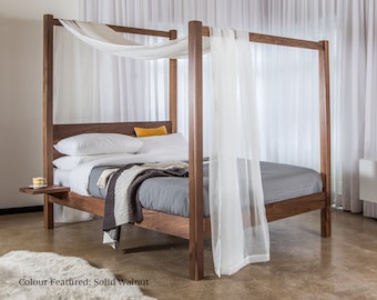 New Forest Four Poster Wooden Bed by Get Laid Beds