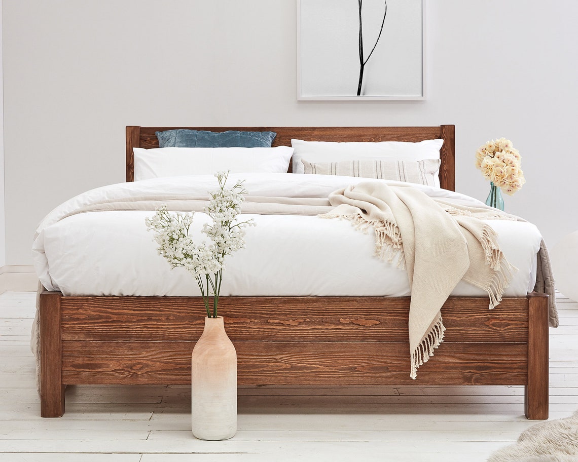 Oxford Wooden Bed Frame by Get Laid Beds Etsy UK