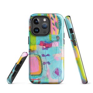 MagSafe® tough case for iPhone® - Abstract Modern Trendy Case iPhone 16 15 14 13 12 11 Pro Max Plus, Christmas Gift, Birthday Gifts