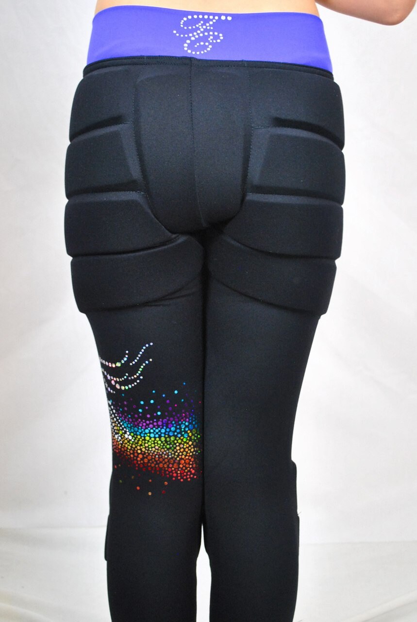 Unicorn Crash Pants. Figure skating padded training pants Etsy