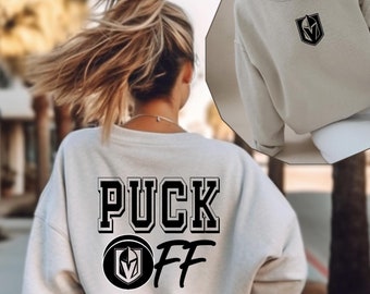 Vegas Golden Knights| Matching Family Shirt|Hockey Champions Shirt |Stanley Cup Champions |Vegas | Golden Knights Sweatshirt |Puck Off