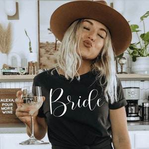 Bride Shirt | Wife Shirt | Bridal Party Shirt | Bride Gift | Engagement Gift | Honeymoon Shirt | Miss to Mrs. | Mrs. Shirt | Engaged Shirt