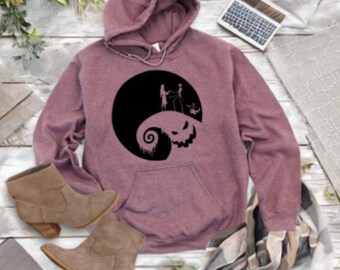 Skeleton Hoodie | Halloween Hoodie | Pumpkin Sweatshirt | Fall Crewneck | Dancing Skelton Sweatshirt |  Halloween Sweater| Spooky Swestshirt