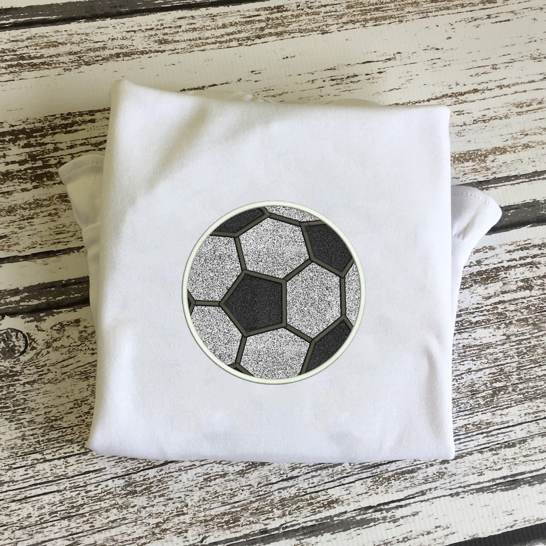Soccer Applique Embroidery Design Download Stitch Design - 0163 - Etsy