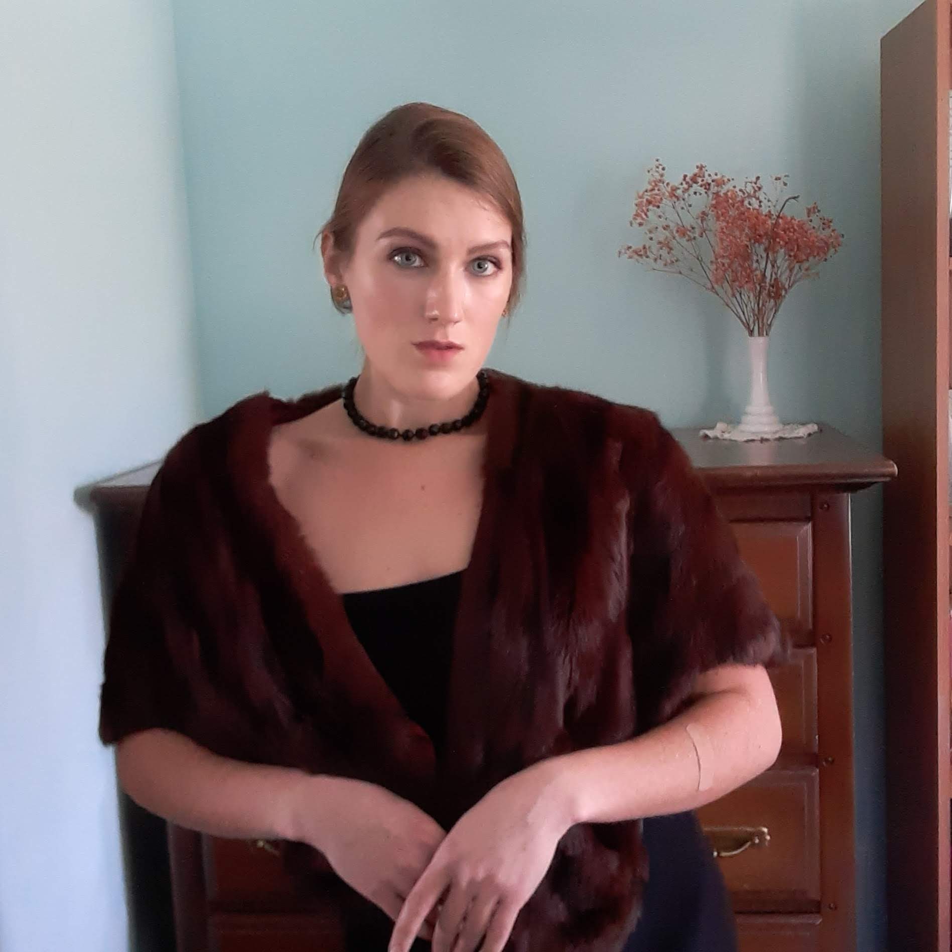 Genuine Vintage Mink Stole-one Size-xs-s-m-l-xl - Etsy Canada