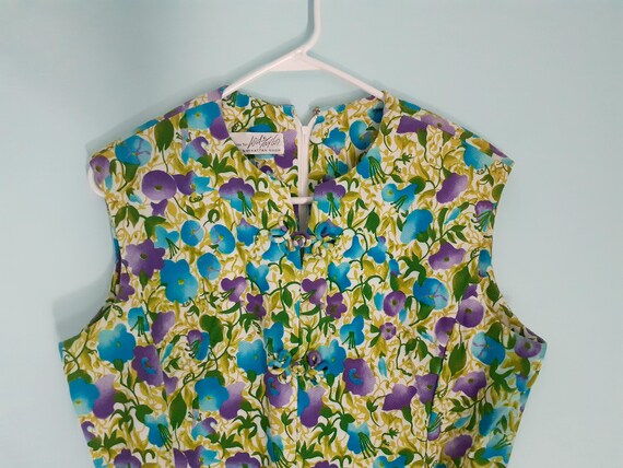 60s Floral Shift Dress/Lord and Taylor/The Manhat… - image 3