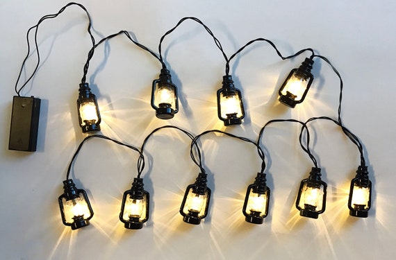 solar string lantern lights outdoor