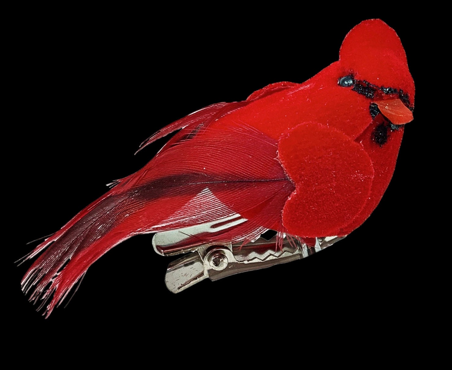 Cardinal Clip on Christmas Tree Ornamentsdecorations Red Etsy