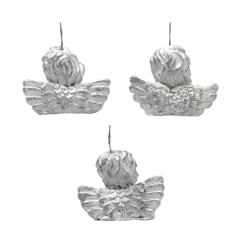 Angel Cherub Ornaments Set of 12 Small Angels Assorted Poses Etsy