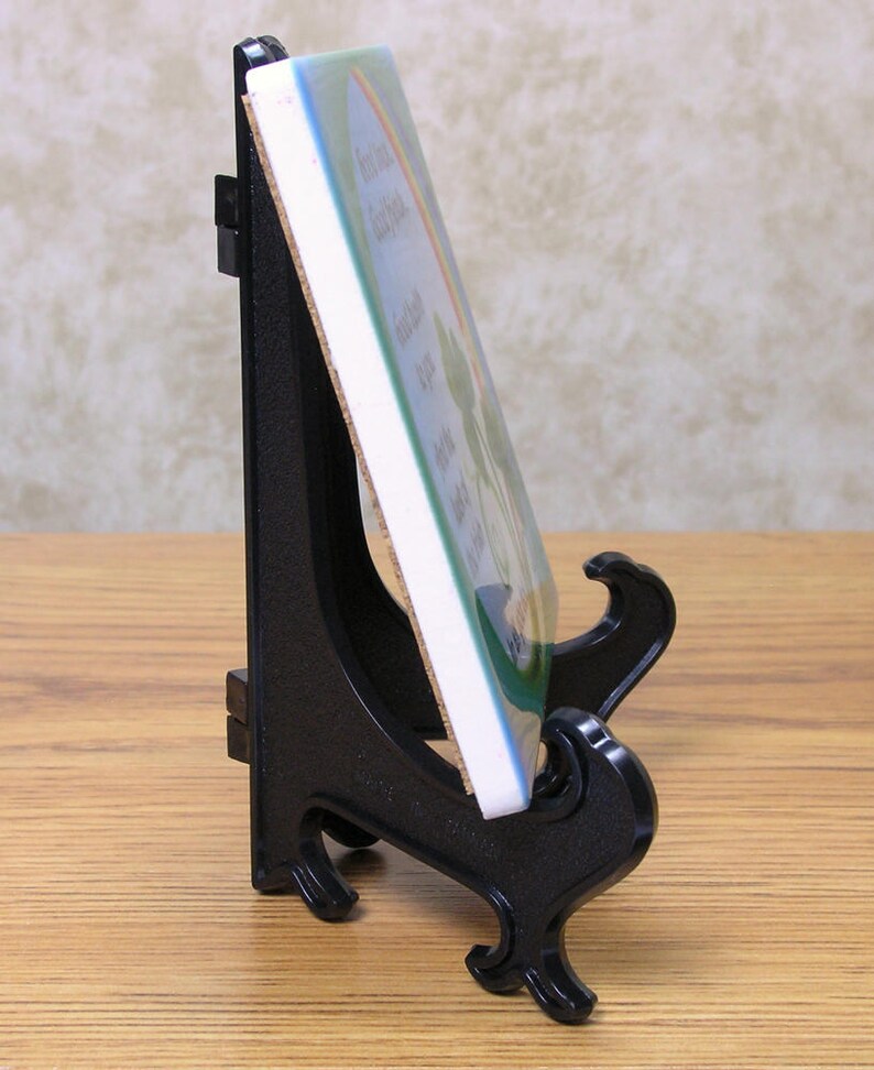 Pack of 10 Display Easels Hinged Easels 13109 Curved Folding Stands