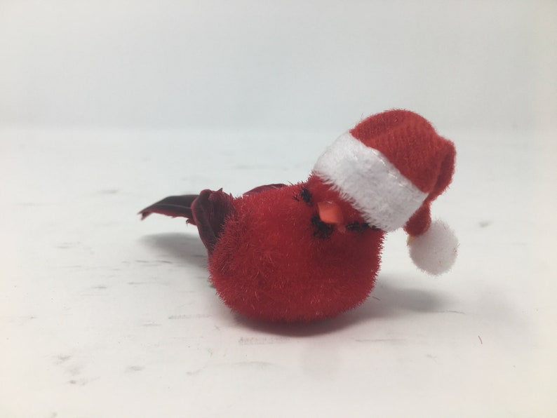 Cardinal Clipon Christmas Ornaments Set of 9 Red Cardinals Etsy