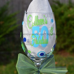 Sassy Fabulous Sensational Cheers to Party Favor Foxy FREE Personalization 28 /& on Fire 21 30 40 50 60 Birthday 21 oz Wine Glass