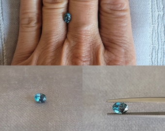 Blue Zircon loose gemstone