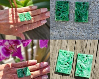 Green Jade Pair!