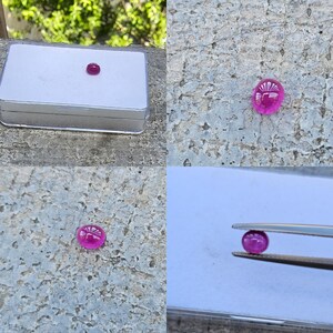 Ruby Cabochon, Genuine Loose Gemstone!