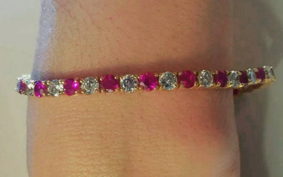 Women Tennis Bracelet