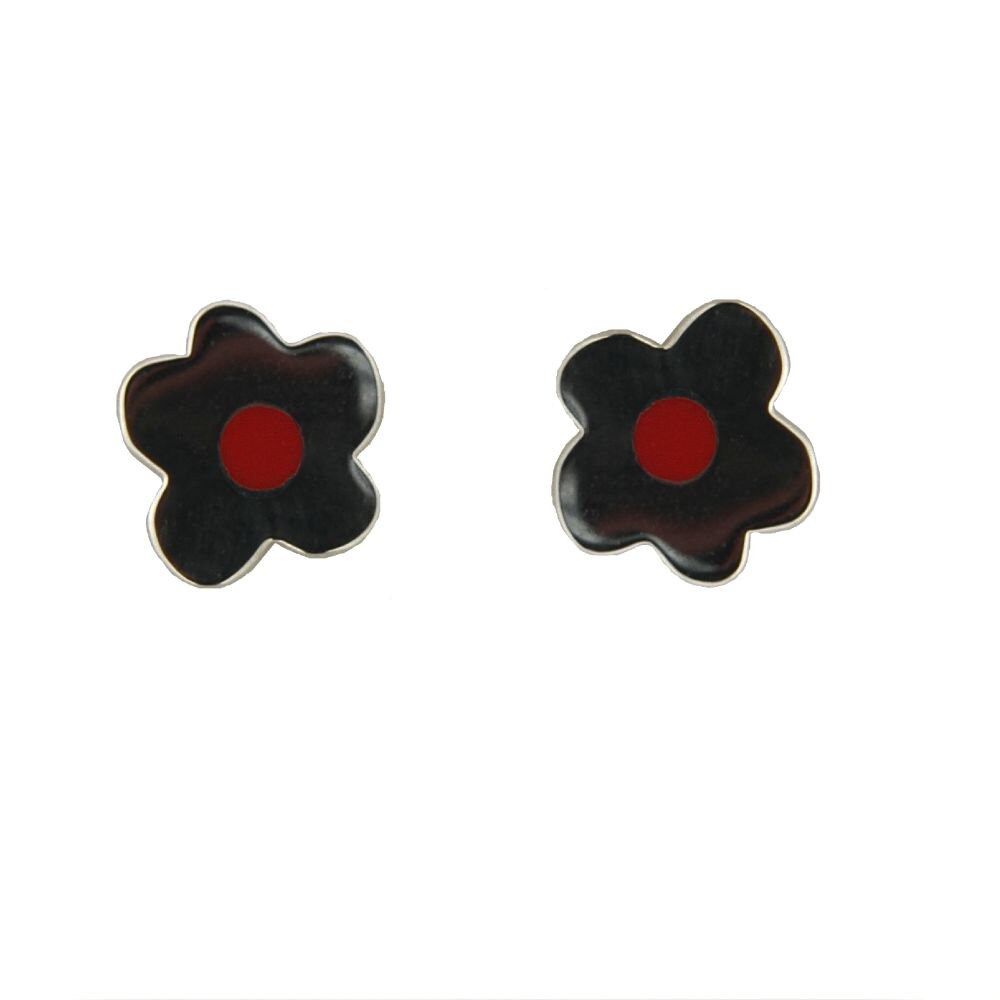 prada flower earrings