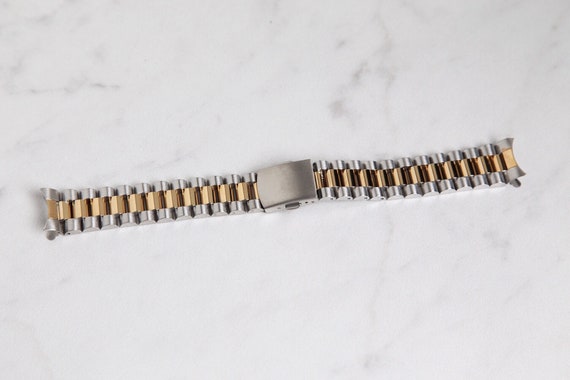 22mm Solid Stainless Steel President Oyster Replacement Bracelet