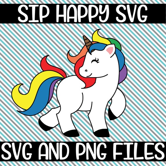 Download Rainbow Unicorn Svg Unicorn Svg Full Unicorn Body Svg Etsy