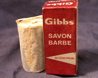 Stick de Savon de Rasage GIBBS Vintage - Made in France
