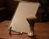 Vintage Barber Shaving Mirror - Large