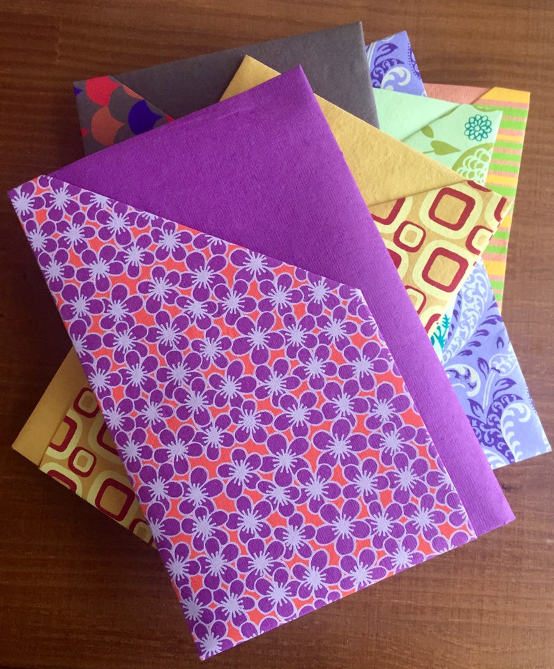 Origami Pocket Folder Handmade Origami 6-pocket Folder 12 - Etsy