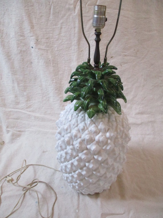 Ceramic pineapple lamp outlet