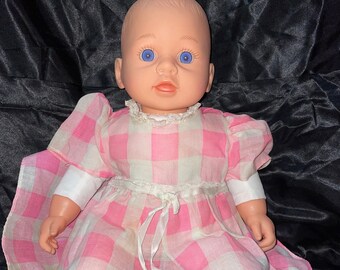 16 inch Blue Eyed Baby Doll Marked TR-20 1525