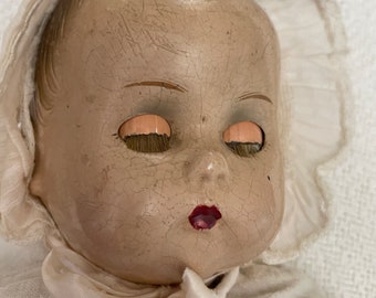 Vintage Marked Arranbee R&B Composition Baby Doll Sleep Eyes 16"