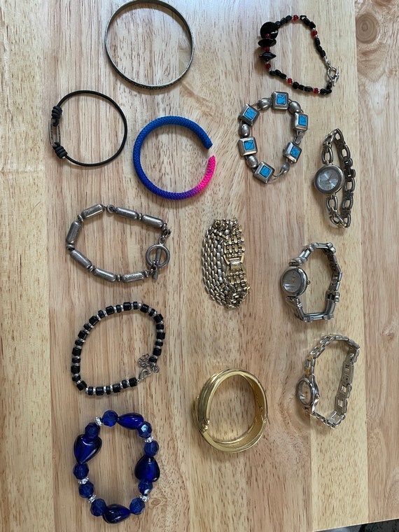 Vintage bracelets and watches