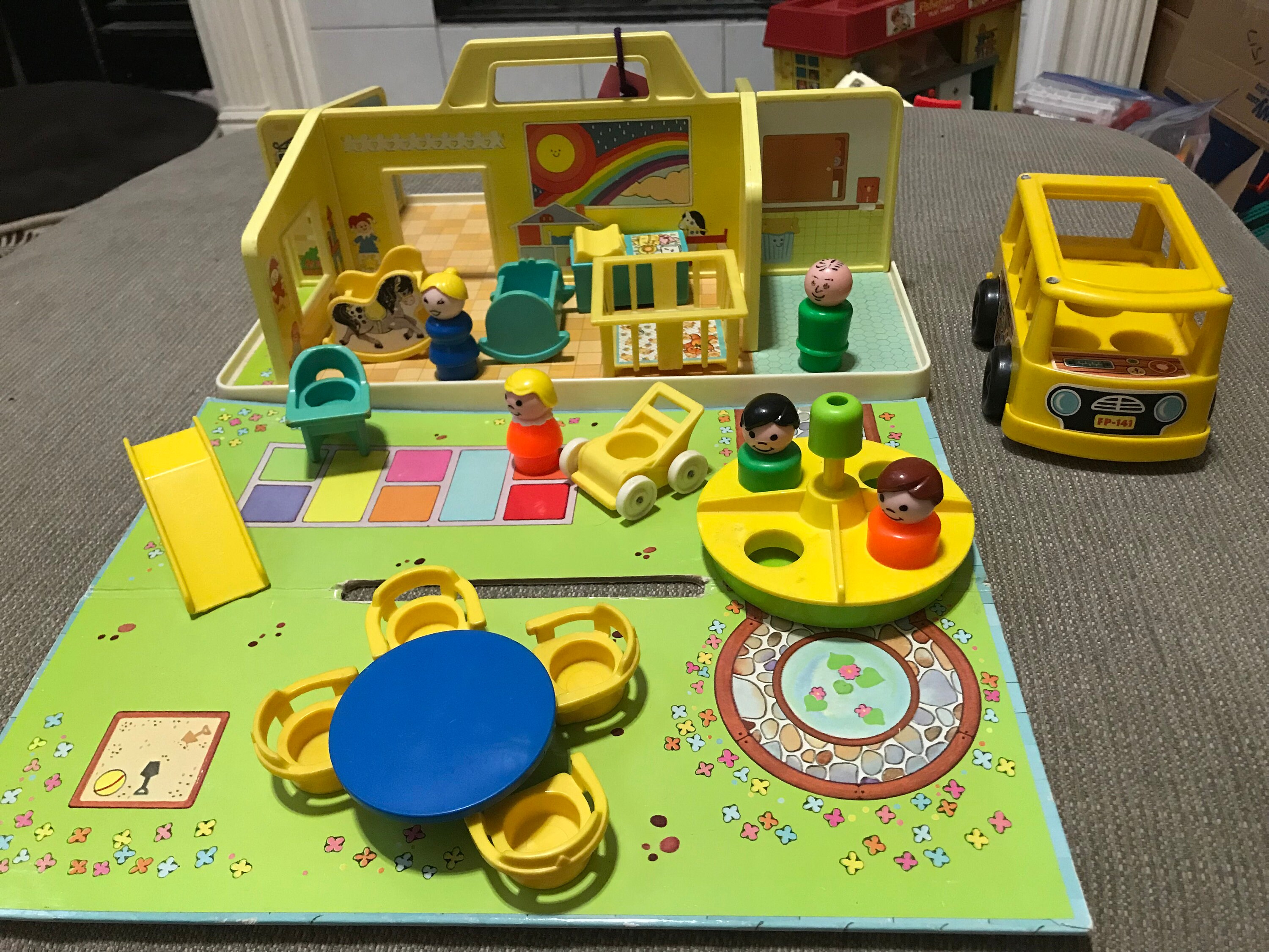 fisher price round playpen