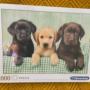 Labrador Retriever Puzzle: 1000 Piece, New in Box