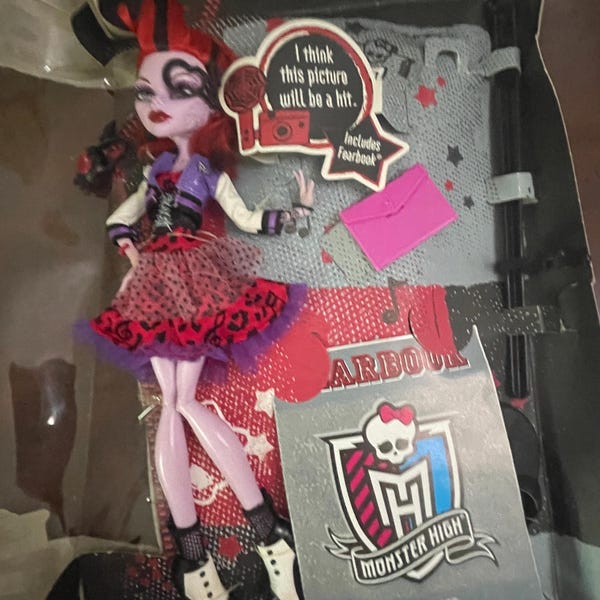 Monster High Operetta Doll in box with accessories