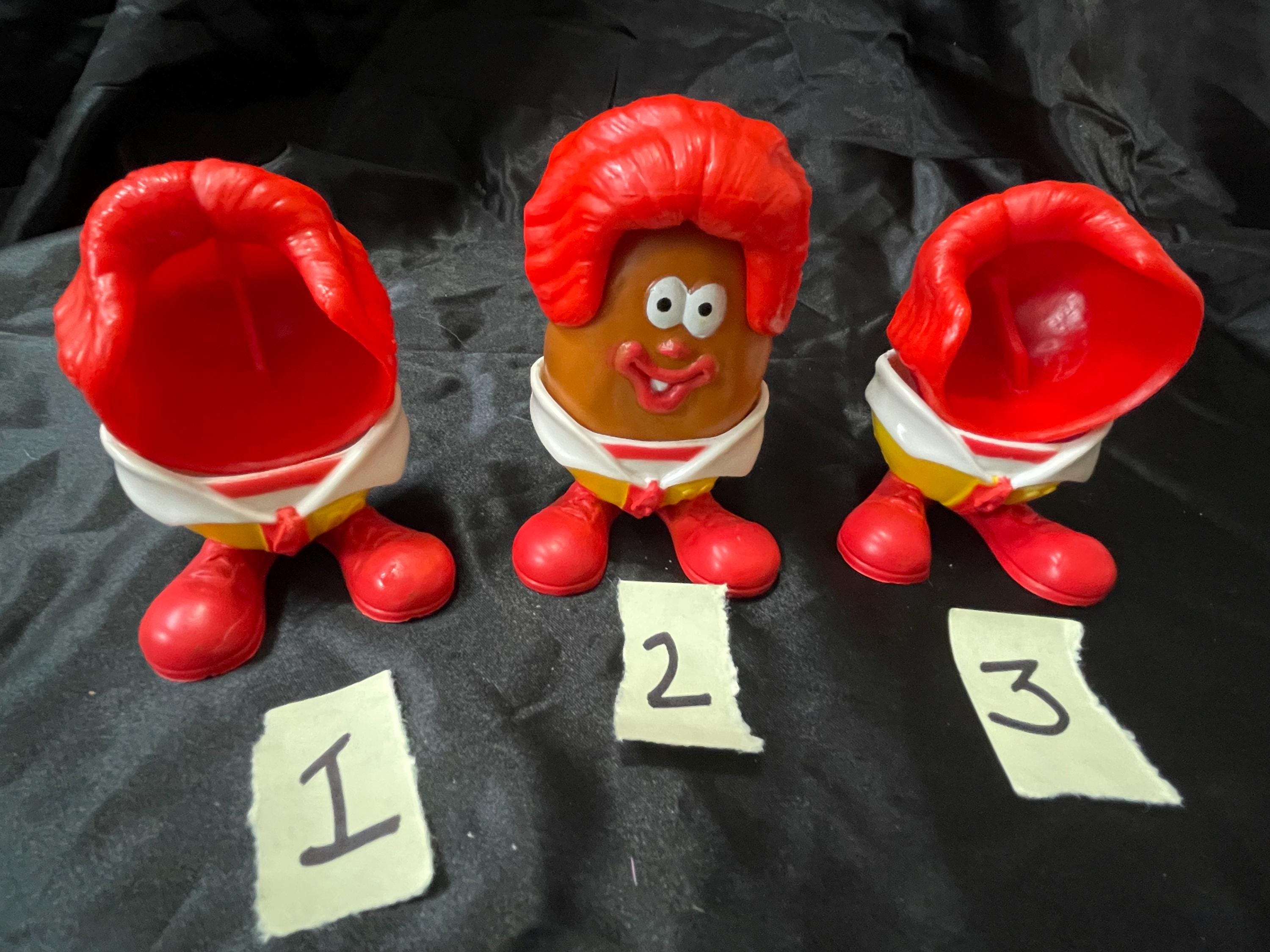 Cool Burger Figure McDonalds Pop! Exclusive Nugget Bundled With Ad Icons Character Chicken Scuba McNugget Rock Ronald Mayor McCheese 3 Items