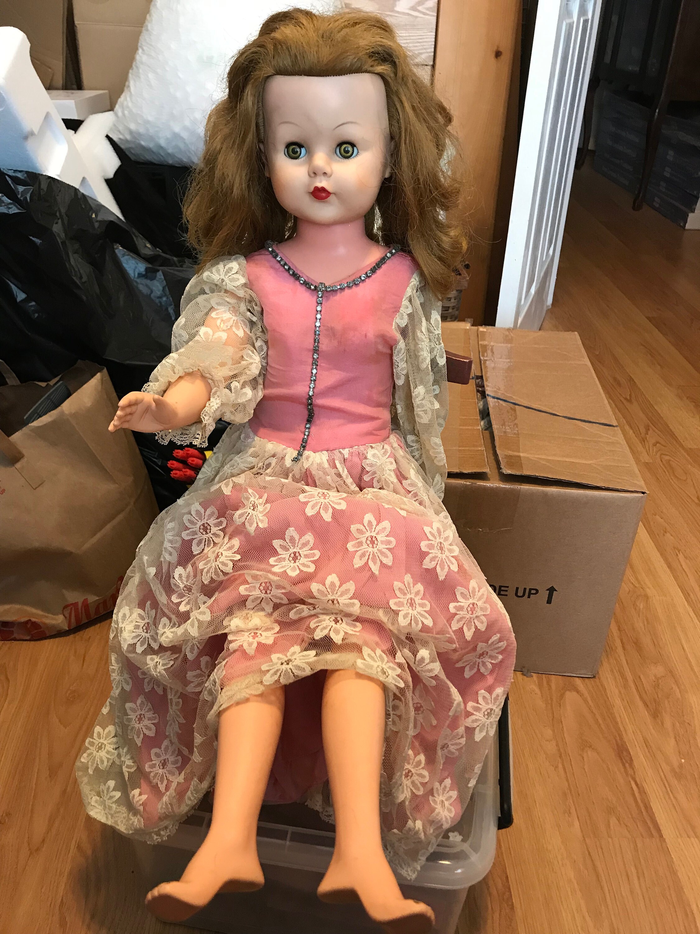 plastic doll girl