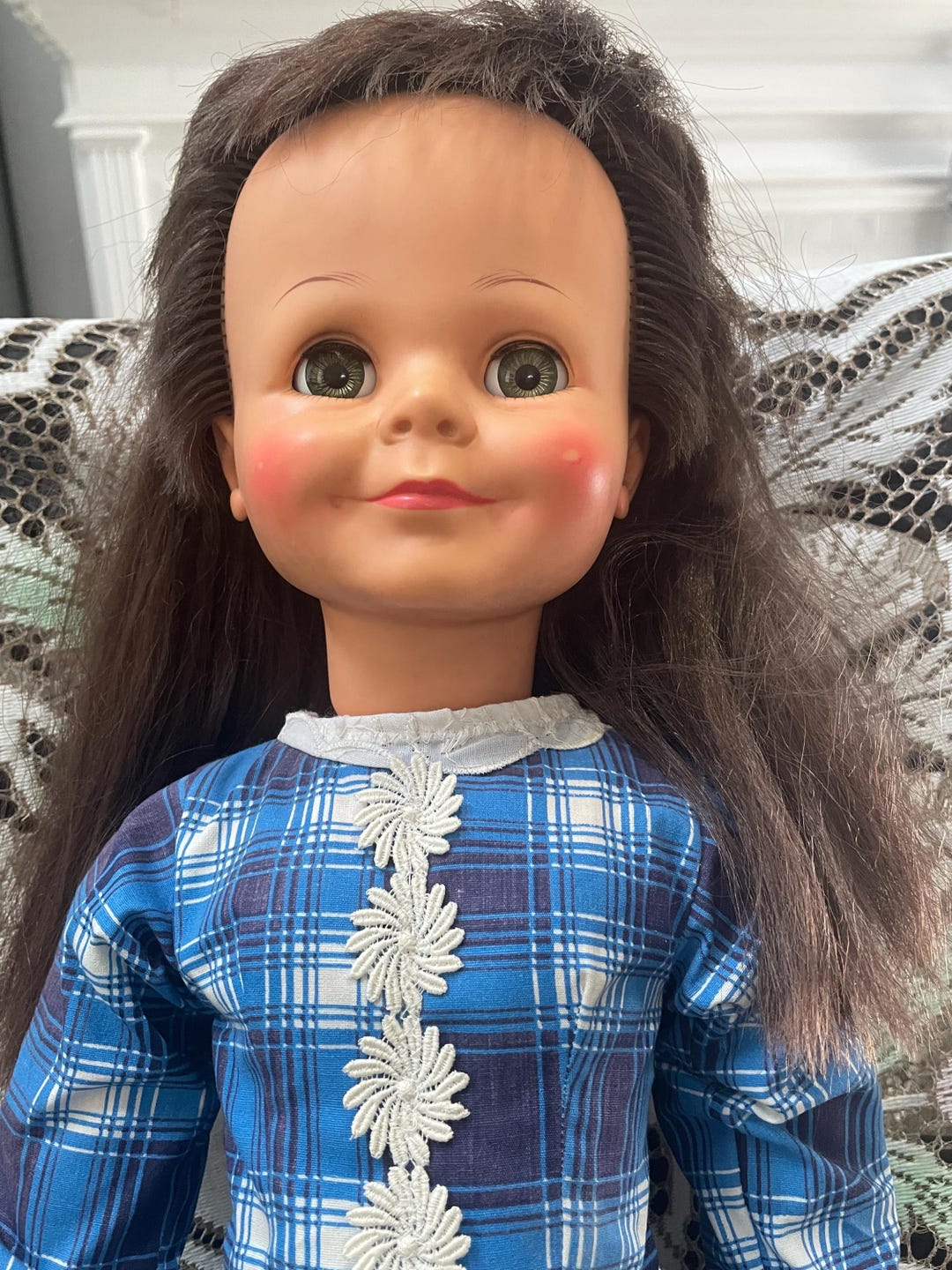 Vintage Ideal Terry Twist Doll: 1961 SP-25-S, Custom Dress - Etsy