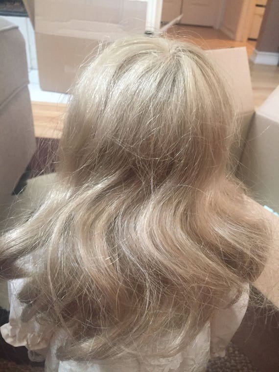 Beautiful 20 Inch Doll With Sandy Blond Hair And Brown Eyes Etsy