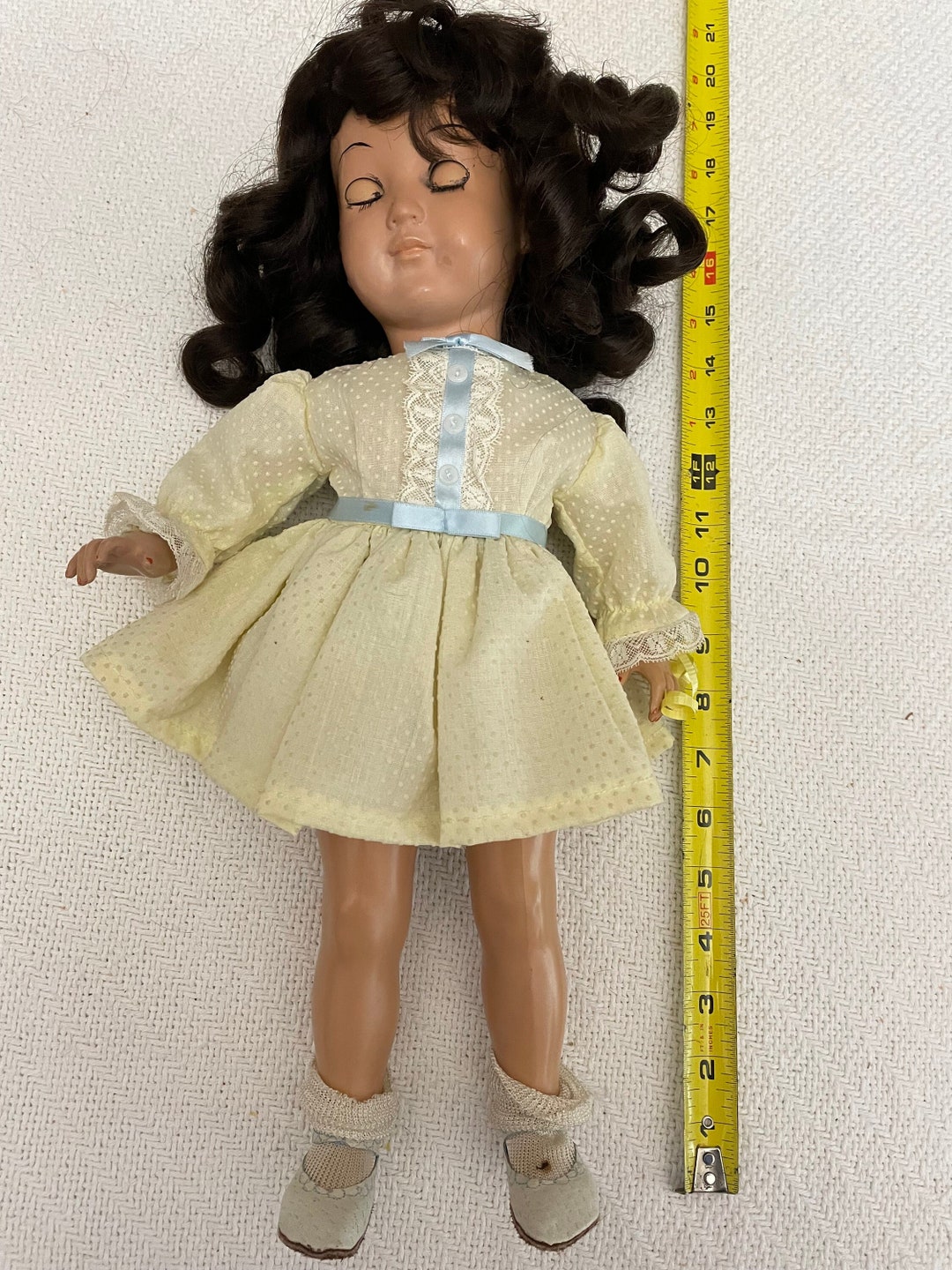 VERY RARE 1950s Antique Tortulon German DOLL With Turtle Mark and